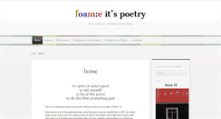 Desktop Screenshot of foame.org