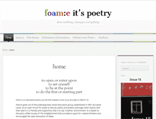 Tablet Screenshot of foame.org